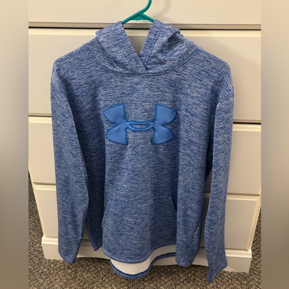 Under Armour Heathered Blue Pullover - Picture 1 of 2